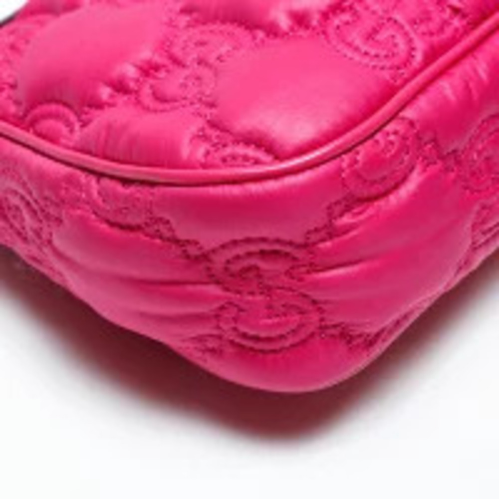 Gucci GG Matelasse Chain Shoulder Bag Pink - Picture 6 of 13